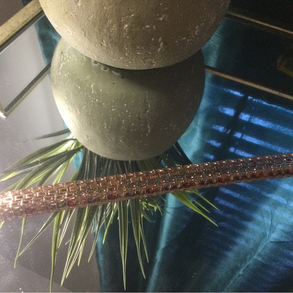 Multi-color, bracelet & earrings. Worn once. Excellent condition. - Picture 5 of 5